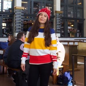 ASOS x VANS color block sweater